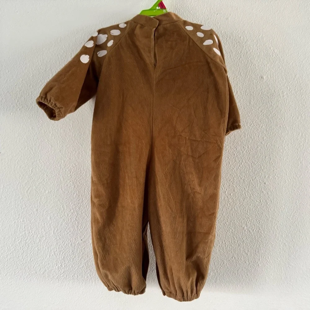 Deer Fawn Costume Woodland Forest Halloween Infant Toddler Baby Girl 12-18mth - Picture 15 of 16